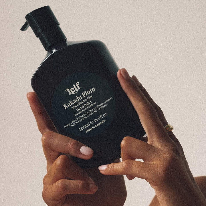 LEIF KAKADU PLUM HAND BALM: 500ML