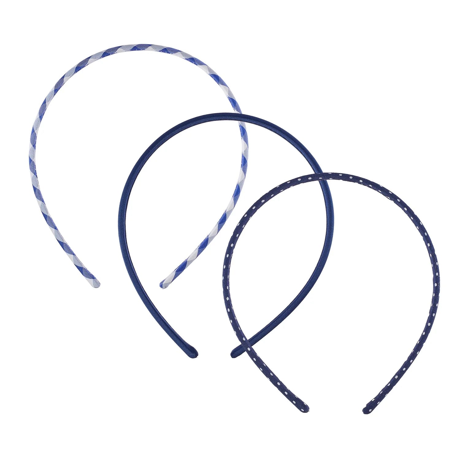 ROCKAHULA KIDS SCHOOL HEADBANDS 3 PACK: BLUE