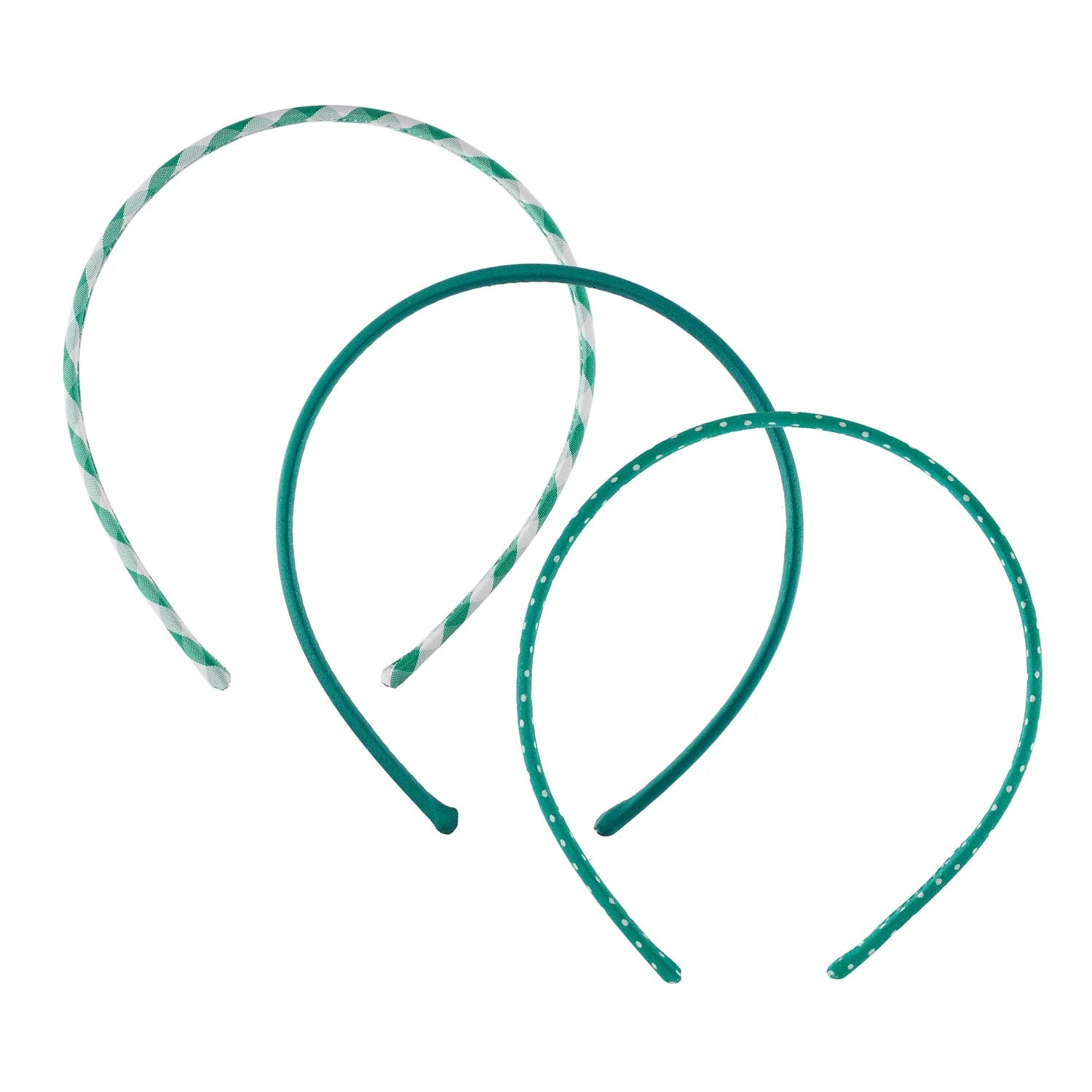 ROCKAHULA KIDS SCHOOL HEADBANDS 3 PACK: GREEN