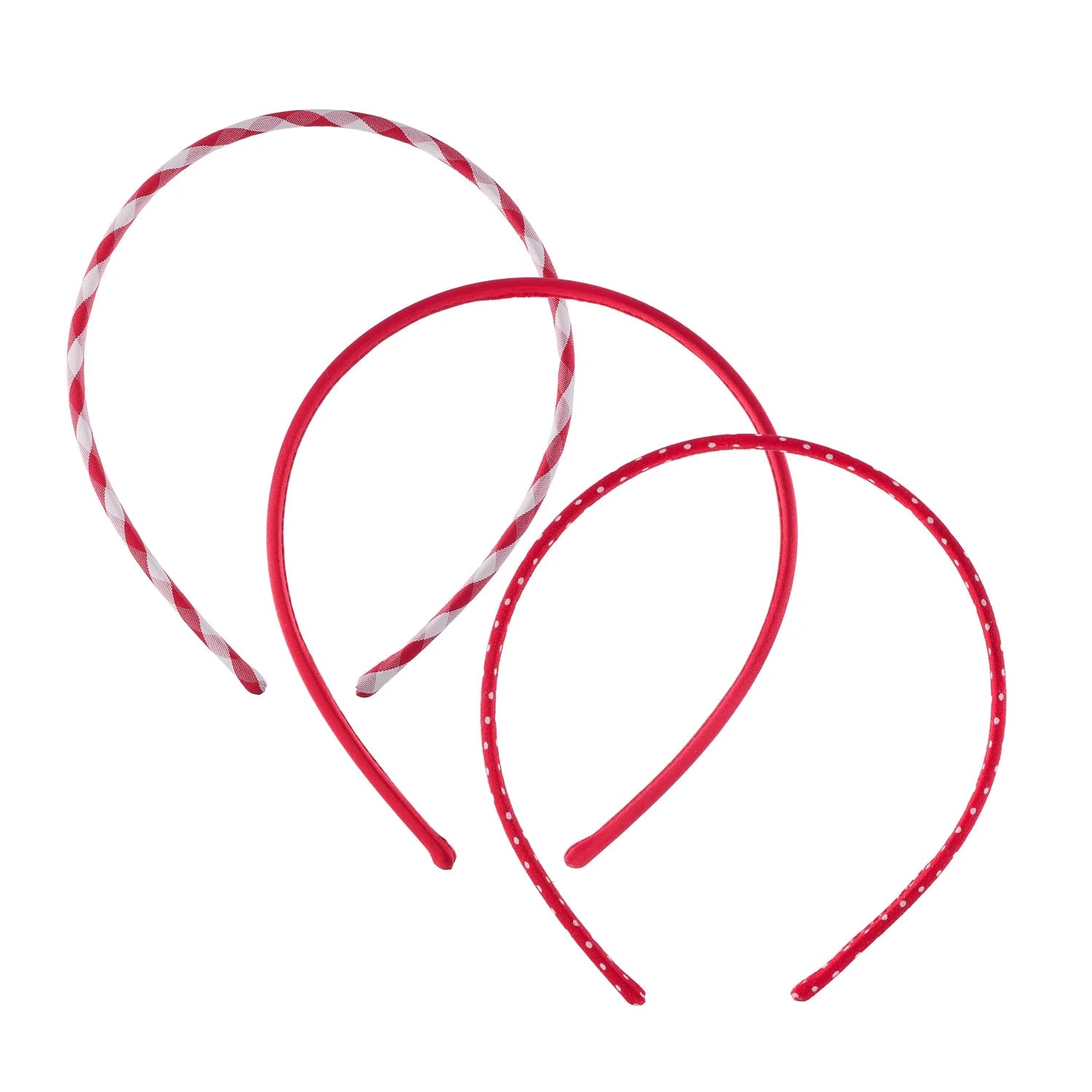 ROCKAHULA KIDS SCHOOL HEADBANDS 3 PACK: RED