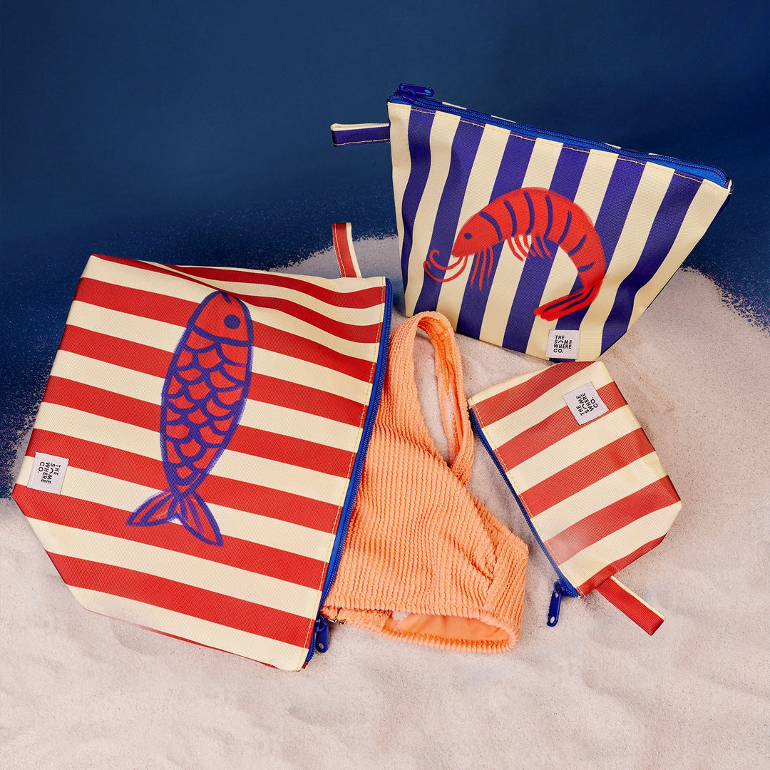 THE SOMEWHERE CO HANDY POUCH TRIO: OVERBOARD
