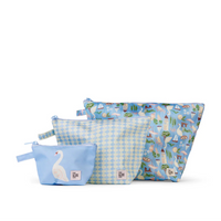 THE SOMEWHERE CO HANDY POUCH TRIO: SWAN LAKE