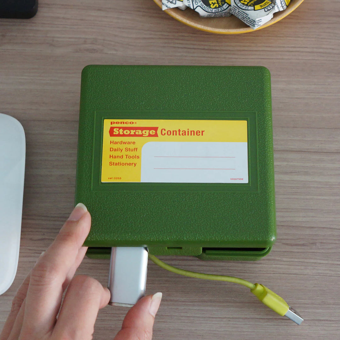 PENCO STORAGE CONTAINER SS: GREEN