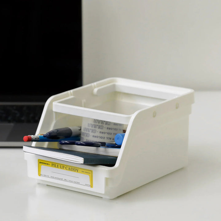 PENCO PILE UP CADDY: WHITE
