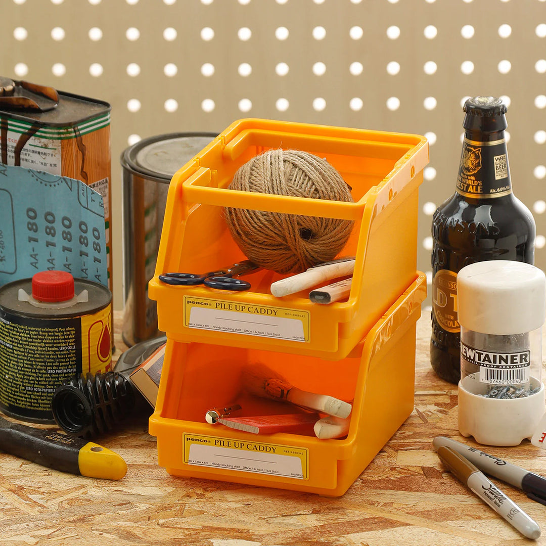 PENCO PILE UP CADDY: YELLOW