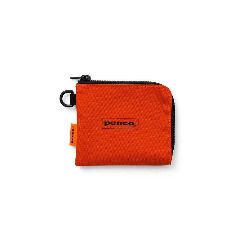 PENCO L-ZIP PURSE: ORANGE