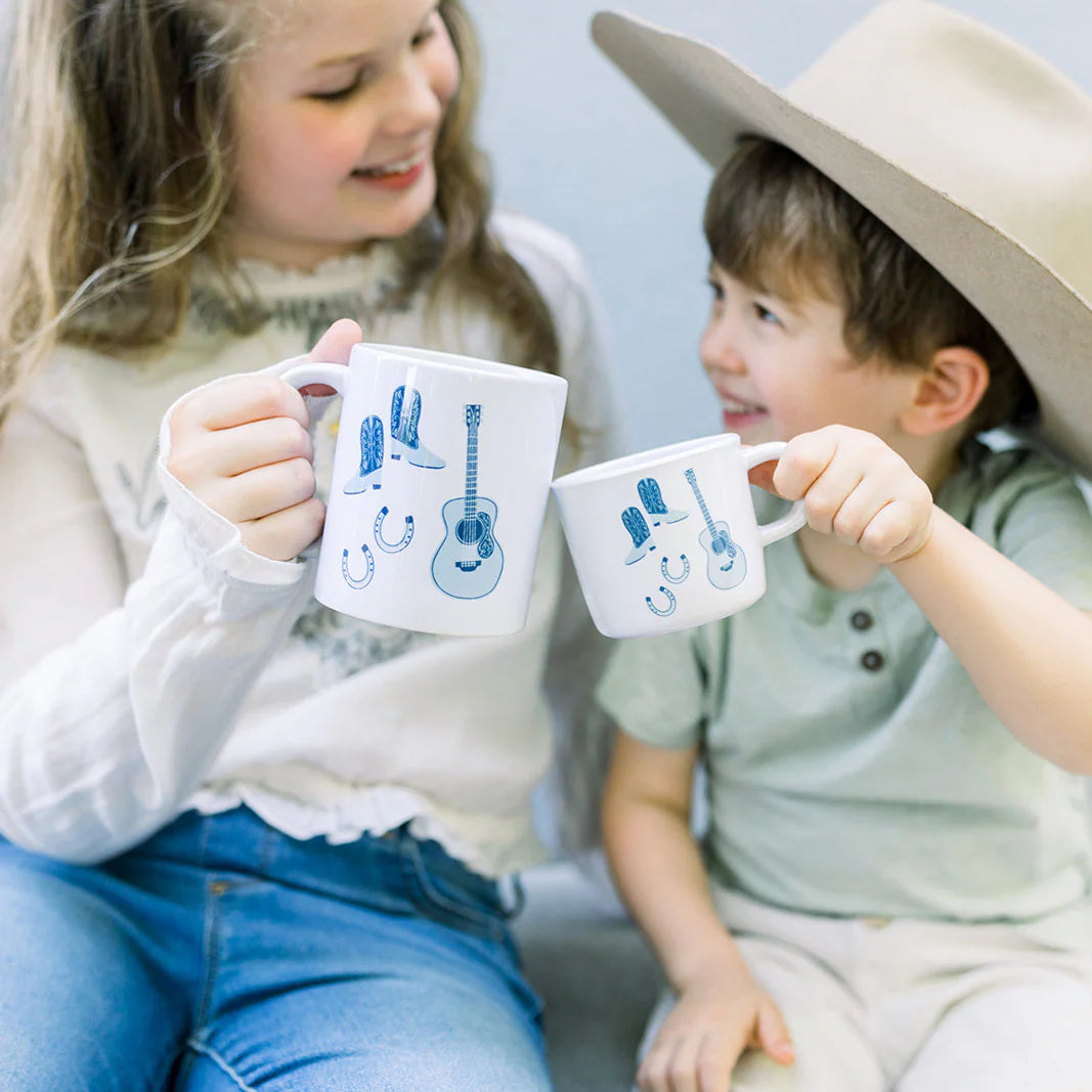 HELMSIE TWO OF A KIND CUP SET: COWBOY