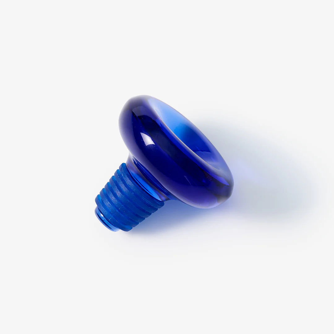 AREAWARE HOBKNOB BOTTLE STOPPER: BLUE