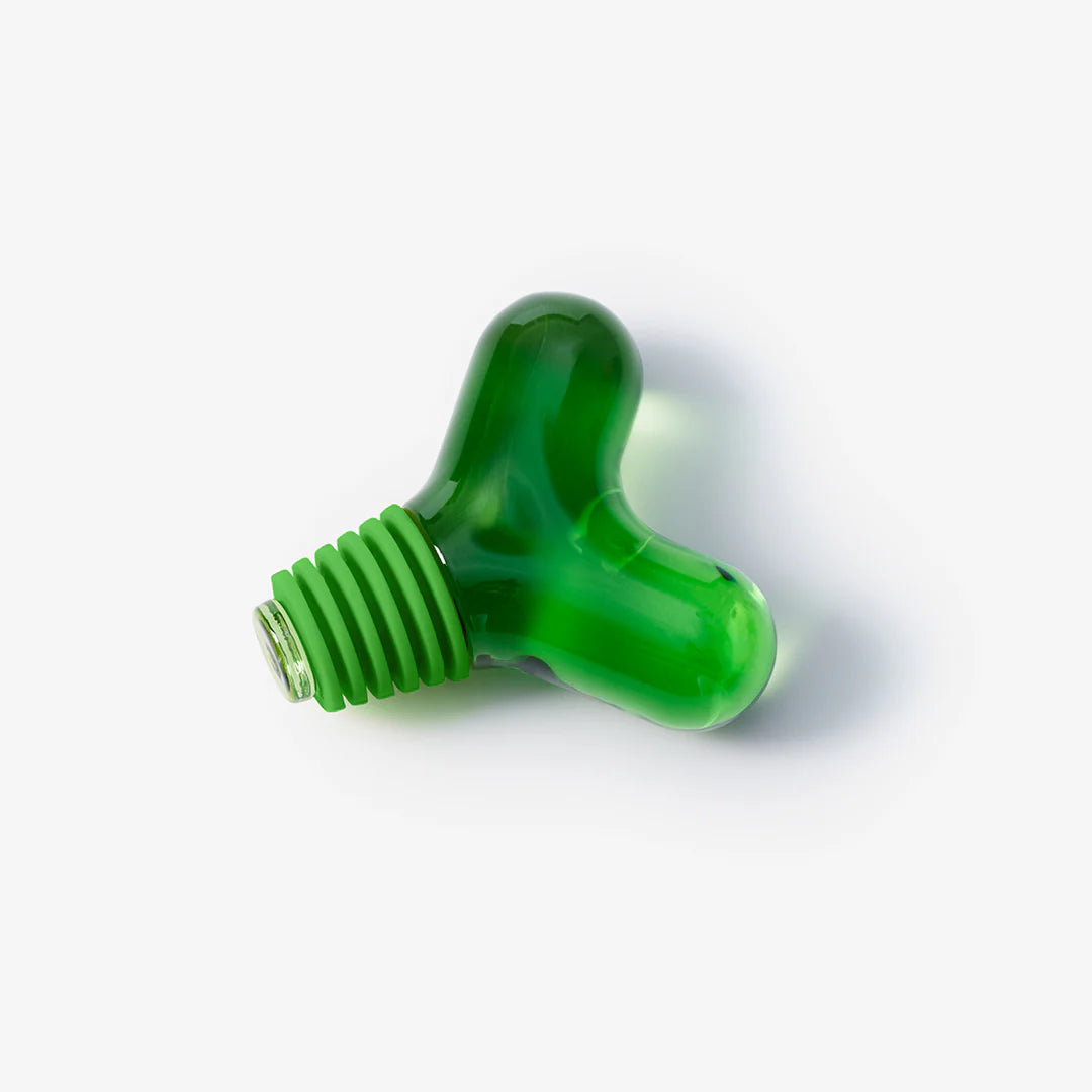AREAWARE HOBKNOB BOTTLE STOPPER: GREEN