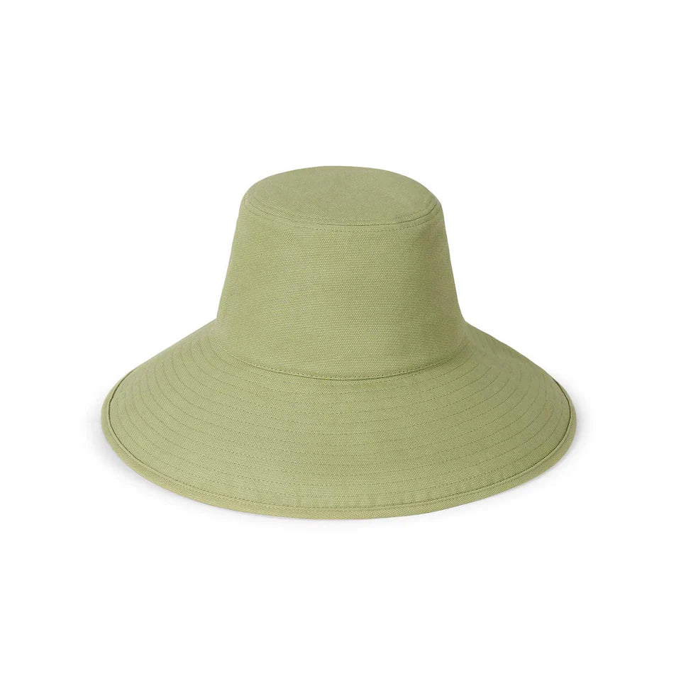 LACK OF COLOR HOLIDAY BUCKET HAT: PISTACHIO CANVAS