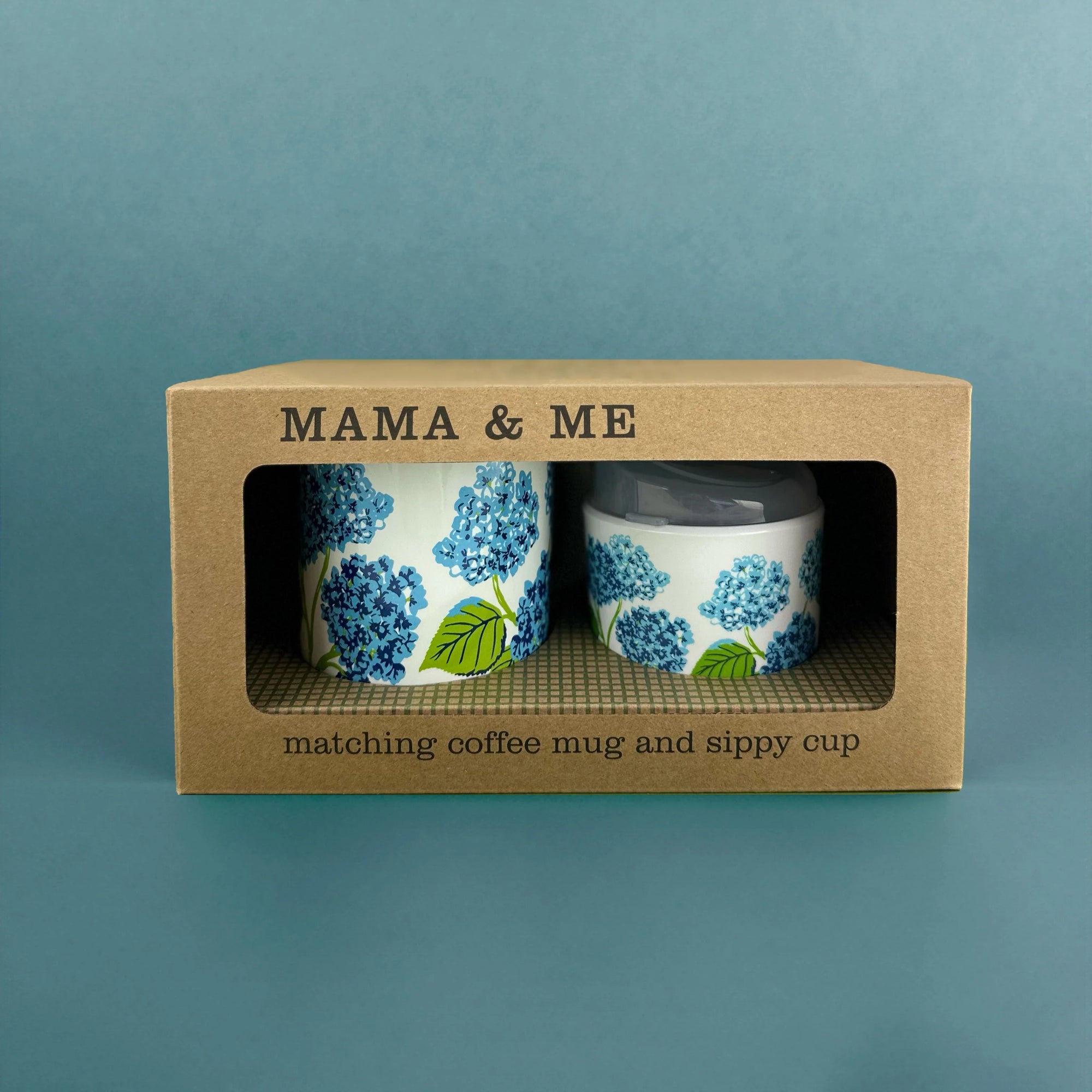 HELMSIE MAMA & ME CUP SET: HYDRANGEA