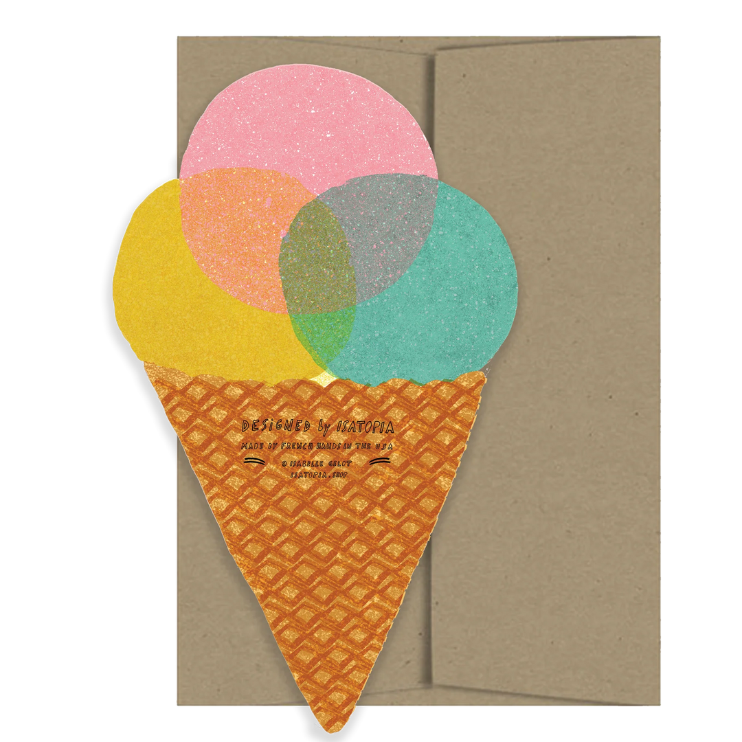 ISATOPIA ICE CREAM CARD