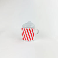 HELMSIE SIPPY CUP: PEPPERMINT STRIPE