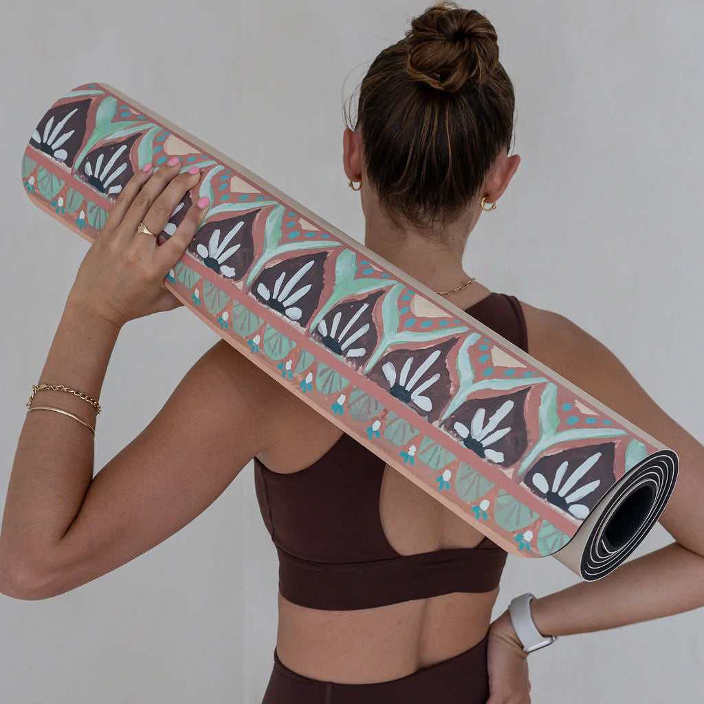 GOOD THROW CO X SUE FANTINI YOGA MAT: SEA SONG MERMAID