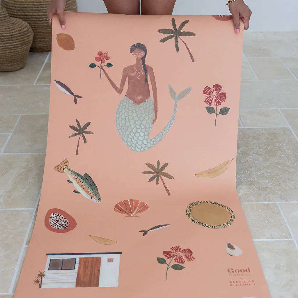 GOOD THROW CO X GABRIELLE DIAMANTIS YOGA MAT: ABUNDANCE