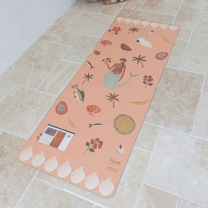 GOOD THROW CO X GABRIELLE DIAMANTIS YOGA MAT: ABUNDANCE