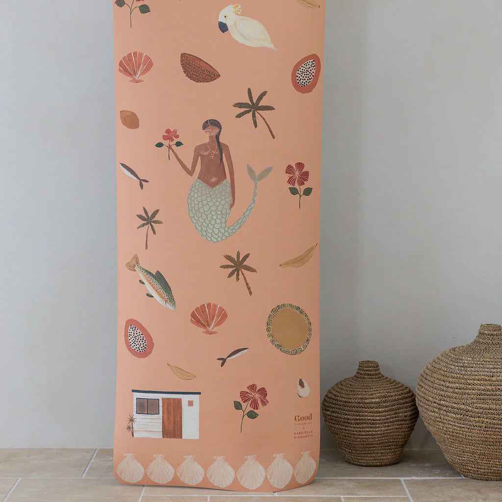 GOOD THROW CO X GABRIELLE DIAMANTIS YOGA MAT: ABUNDANCE