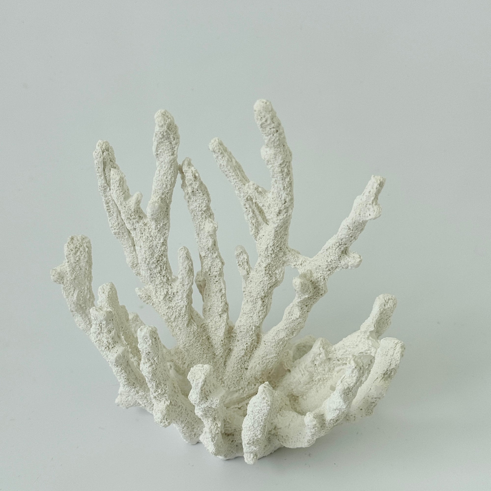 FINGER RESIN CORAL: WHITE