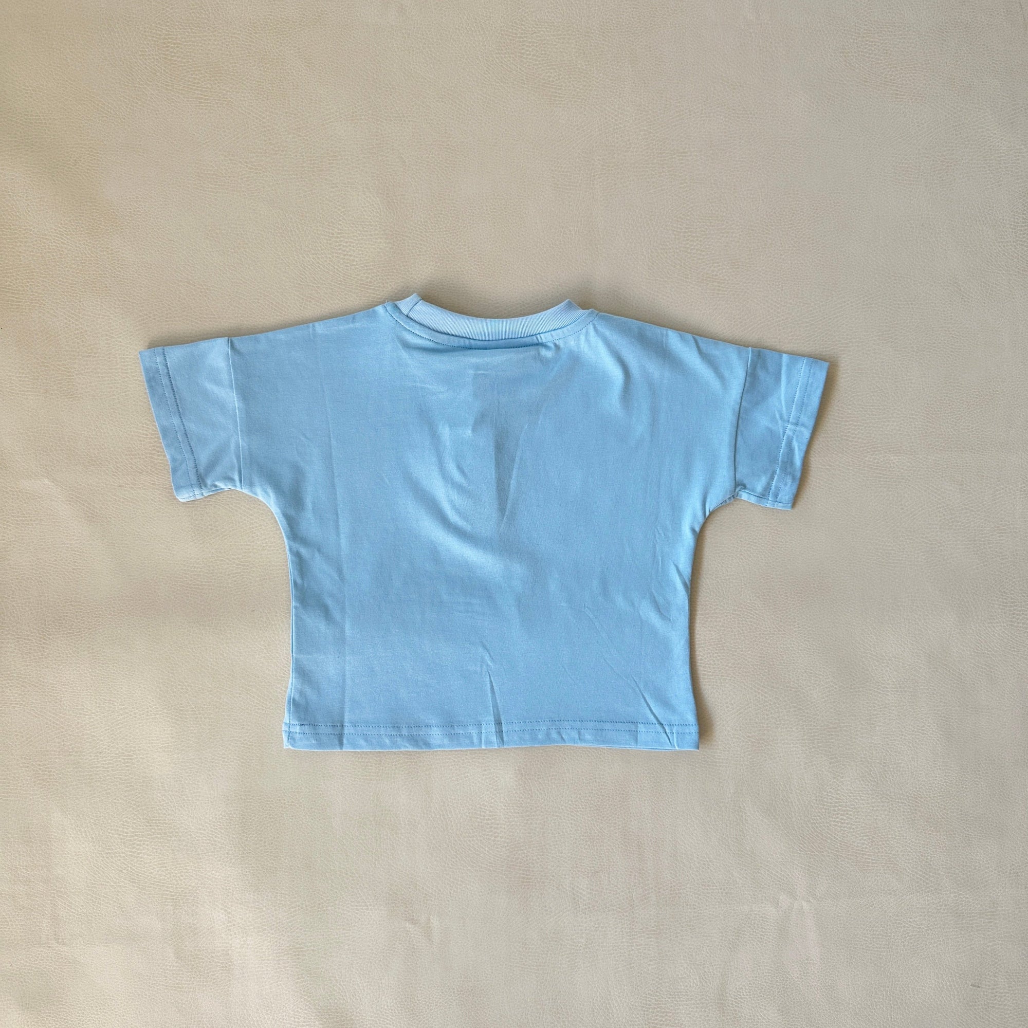 TINY TROVE FARMERS MARKET RELAXED TEE: SKY