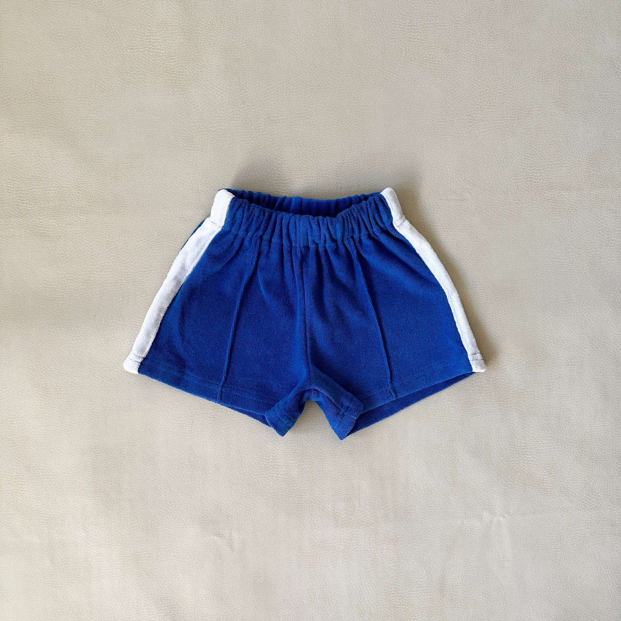 TINY TROVE ATLAS COTTON TERRY TOWELLING SET: ROYAL BLUE