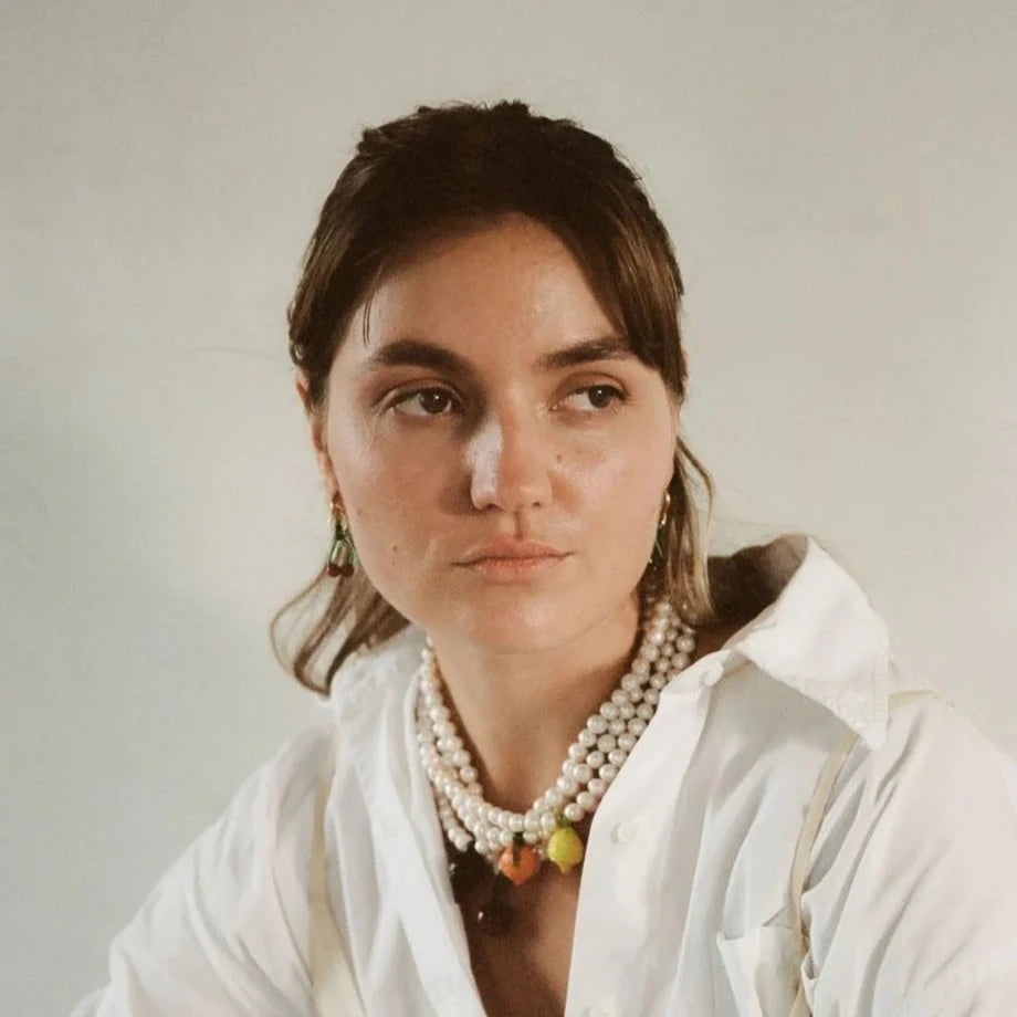 JEAN RILEY TANGELO NECKACE: XL PEARL CHAIN