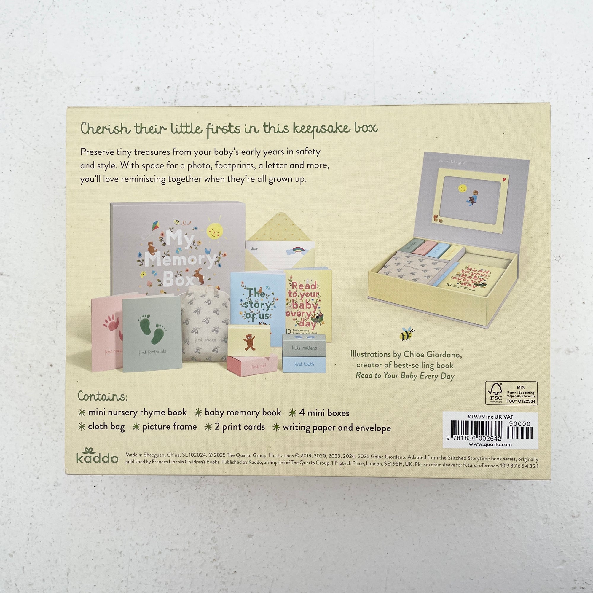 BABY MEMORY BOX: A SPECIAL PLACE FOR PRECIOUS KEEPSAKES