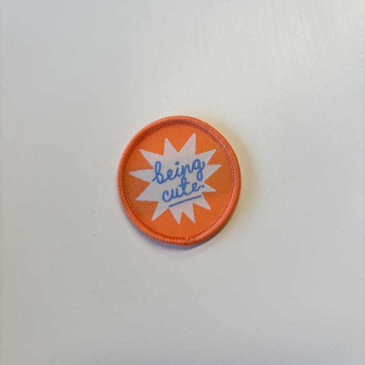 LENN LABEL PATCH: BEING CUTE