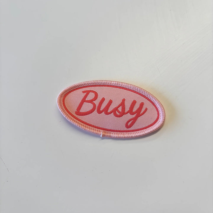 LENN LABEL PATCH: BUSY PINK