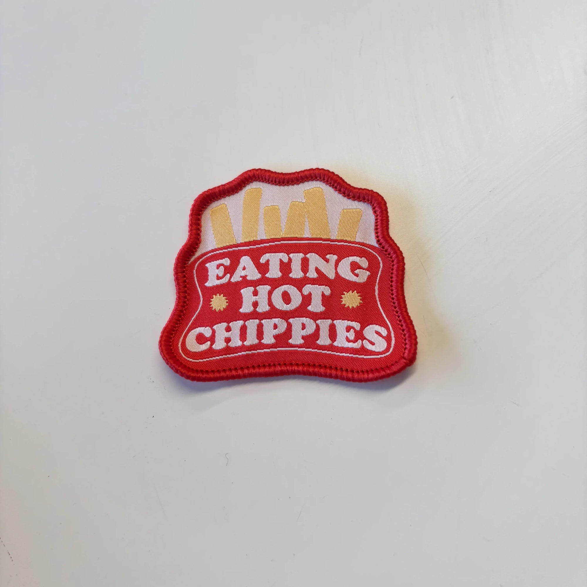 LENN LABEL PATCH: EATING HOT CHIPPIES
