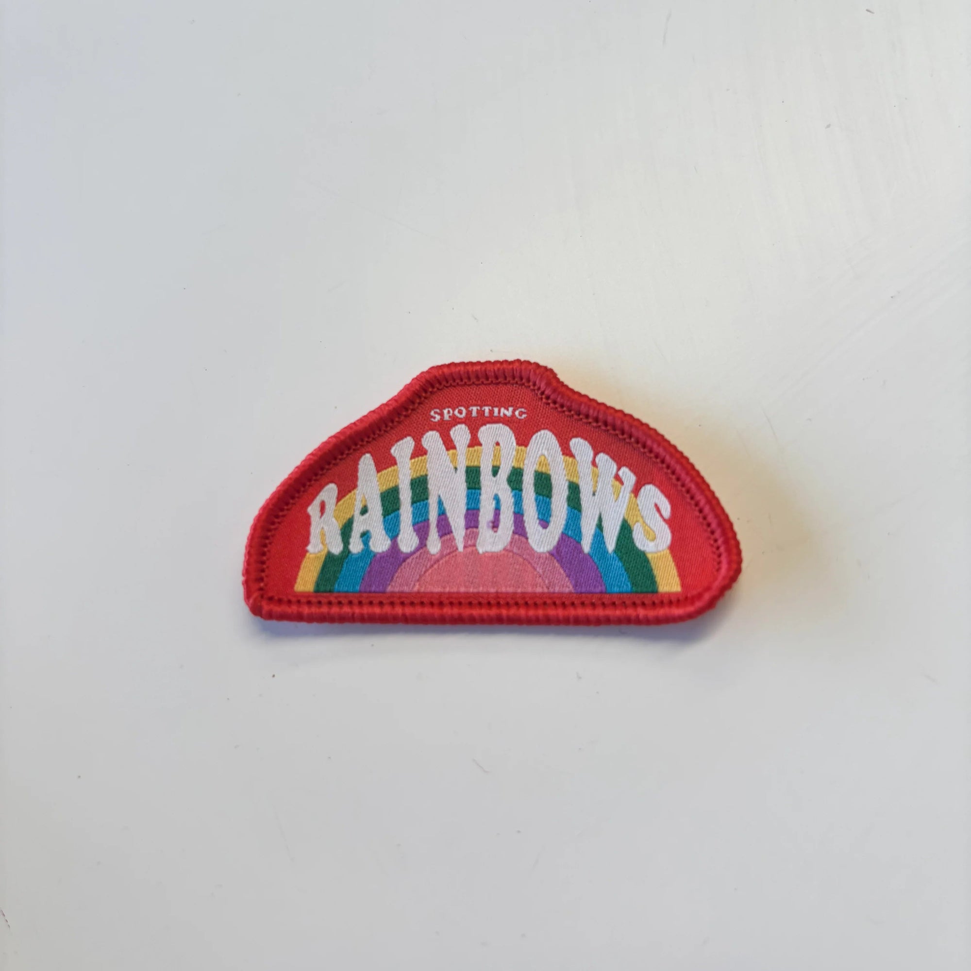 LENN LABEL PATCH: SPOTTING RAINBOWS
