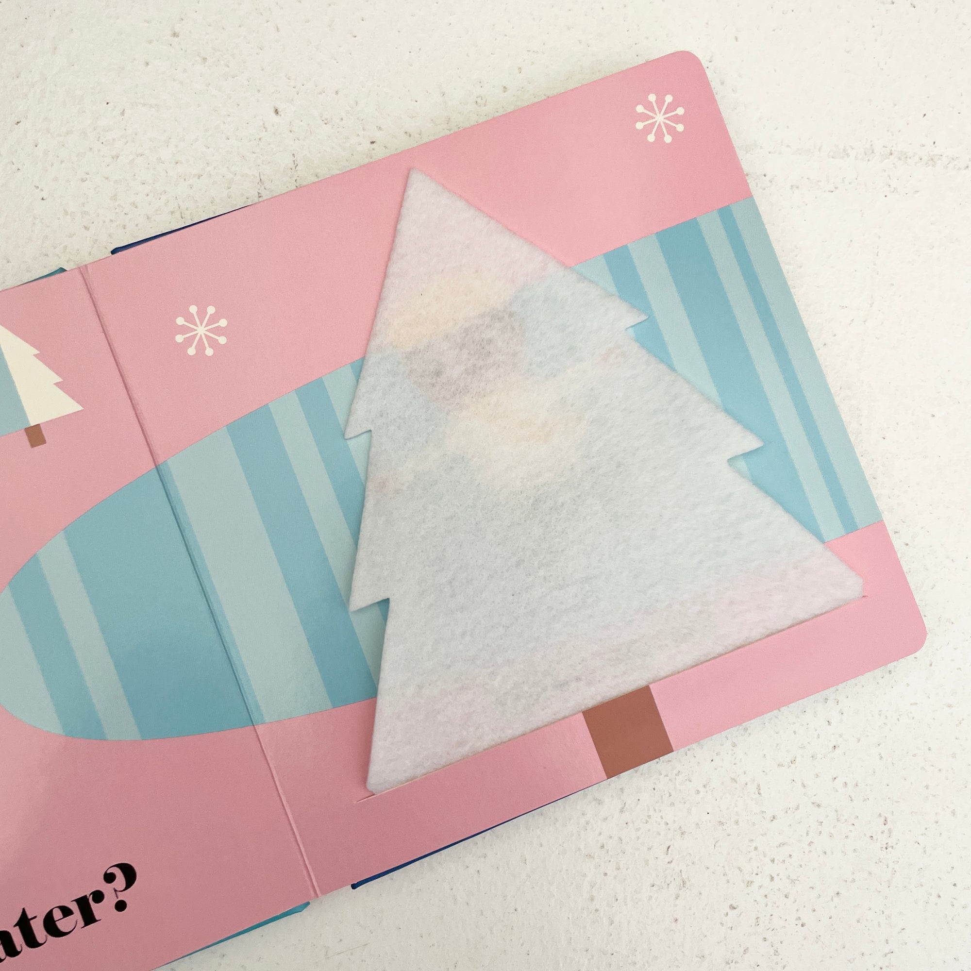 WHERE'S MRS REINDEER: FELT FLAPS