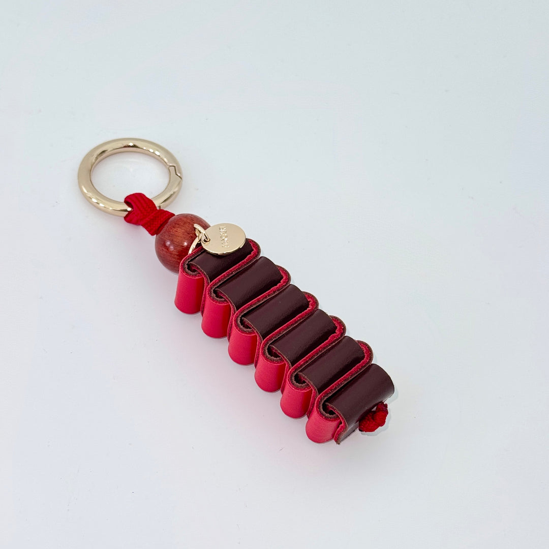 CRAIE STUDIO LEATHER KEYRING: ACCORDEON
