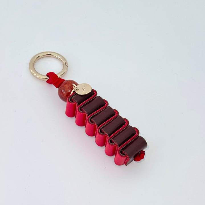 CRAIE STUDIO LEATHER KEYRING: ACCORDEON