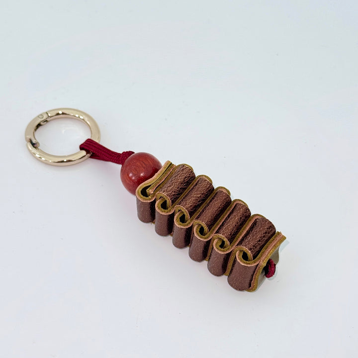 CRAIE STUDIO LEATHER KEYRING: ACCORDEON
