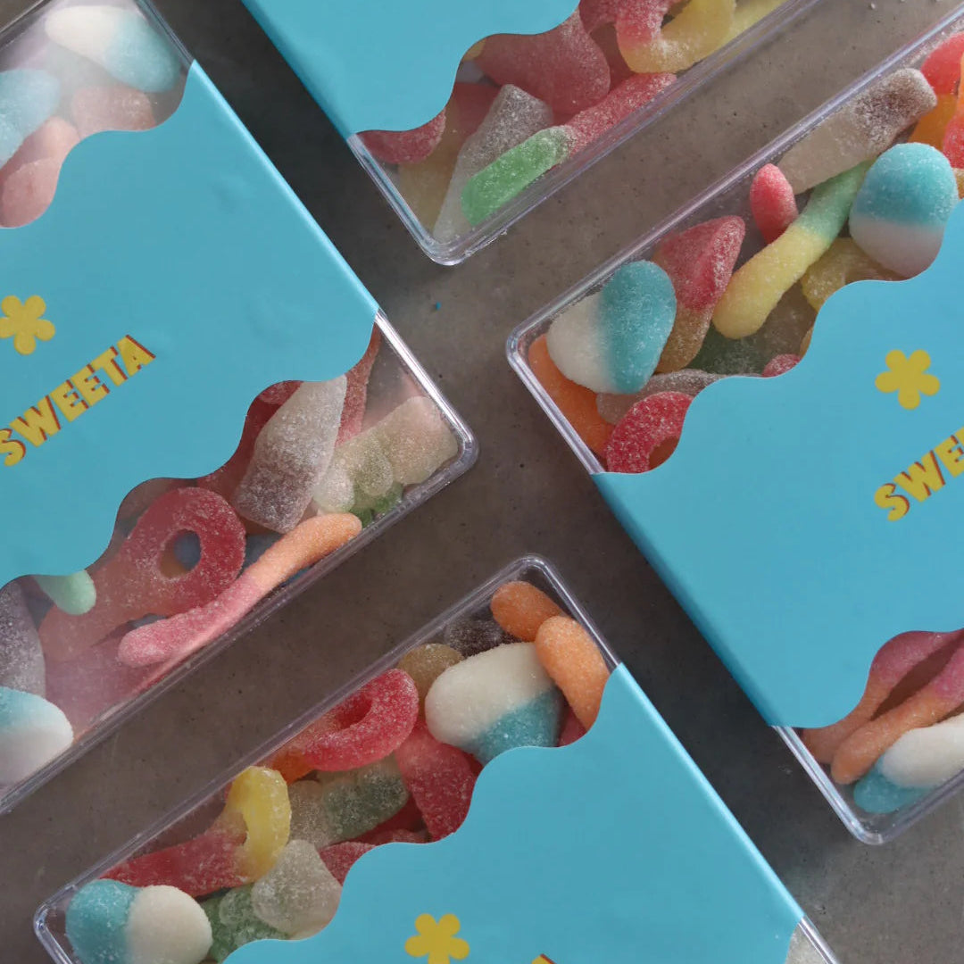 SWEETA GUMMY PLATTER 280G: SOUR FAVOURITES JUMBLE