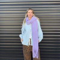 LOLA SCARF: LILAC
