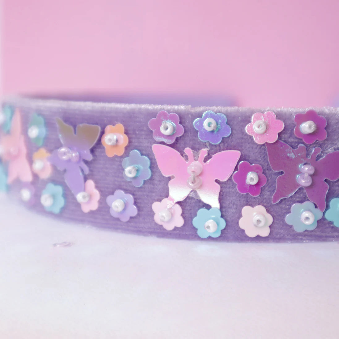 LAUREN HINKLEY BUTTERFLY SEQUIN HEADBAND