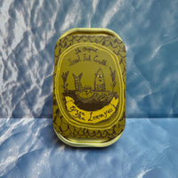 TINNED FISH CANDLE: GREEN TEA AND LEMONGRASS