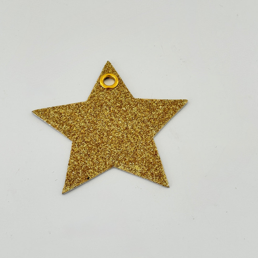 GLITTER GIFT TAG