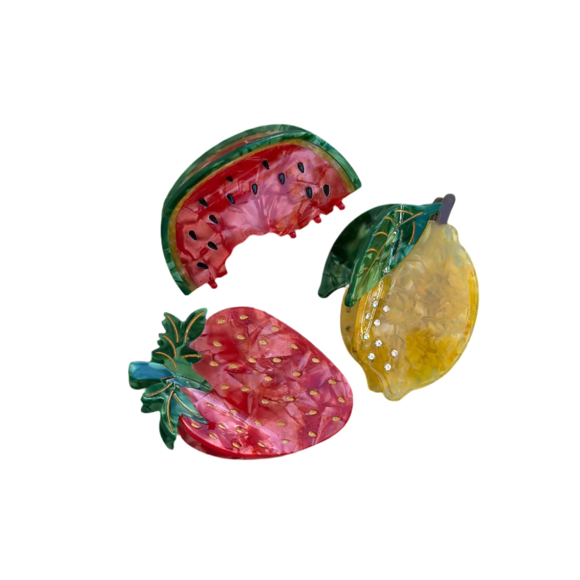 FRUIT CLAW CLIP: WATERMELON