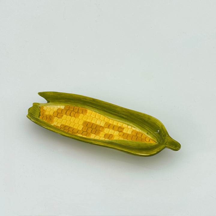 PATCH CERAMIC CORN DISH