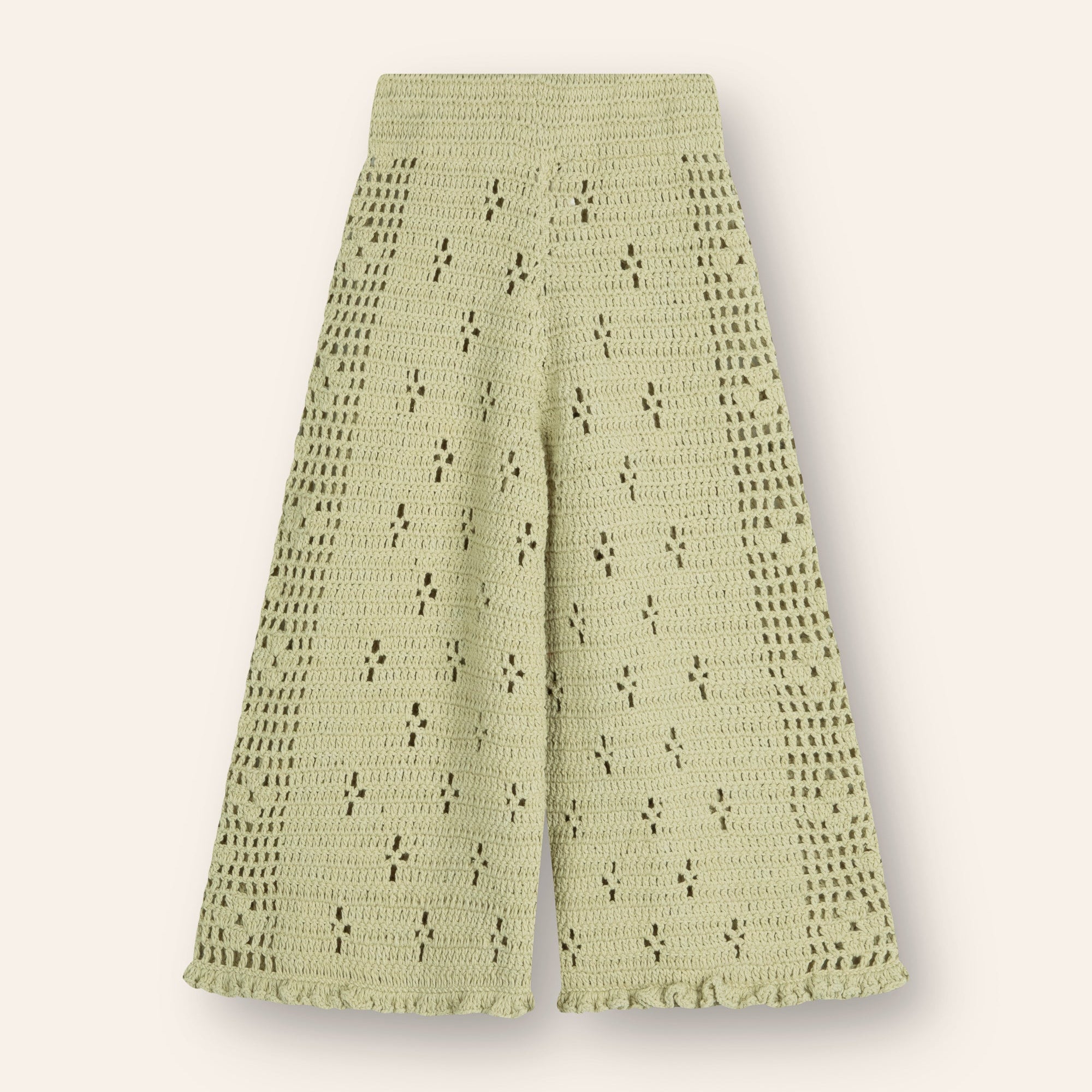 ILLOURA THE LABEL FILET CROCHET PANTS: MOSS – Common Circus