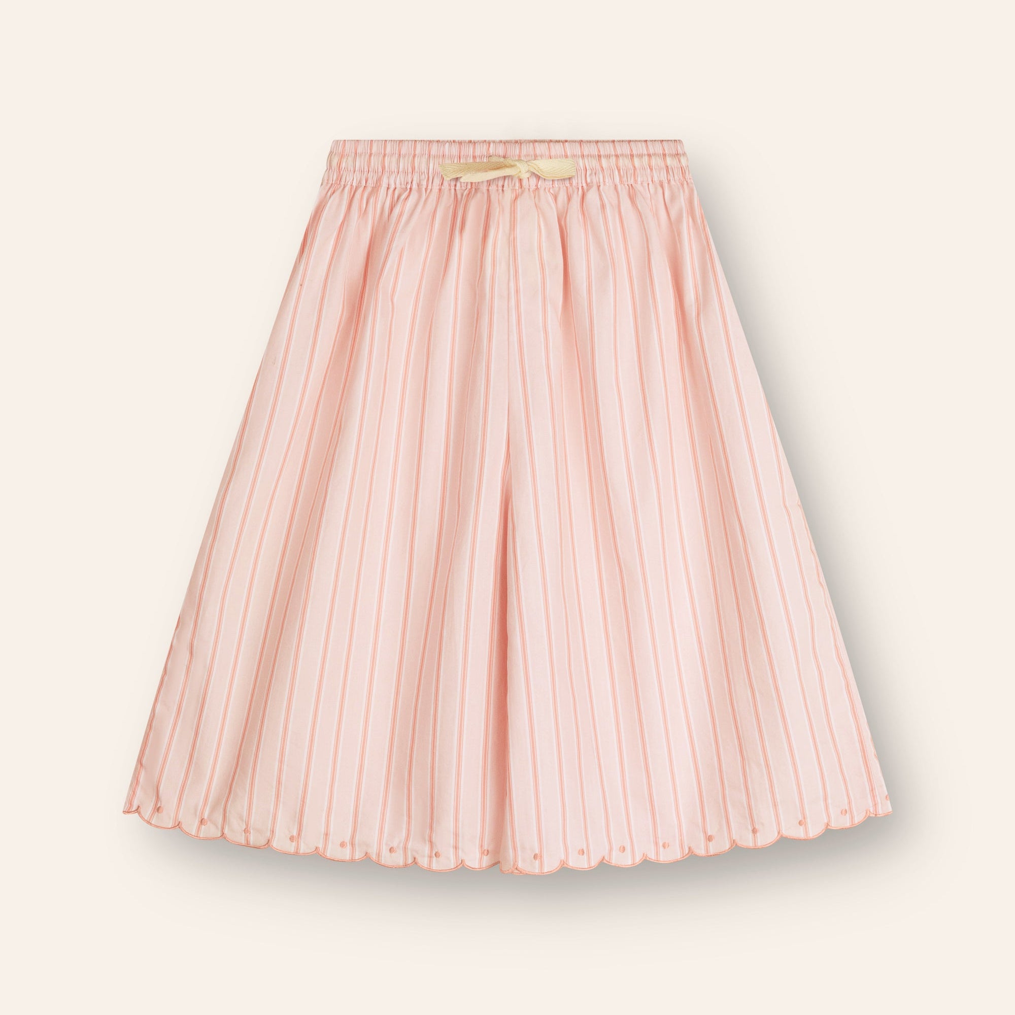 ILLOURA THE LABEL FLEUR PANTS: PINK STRIPE