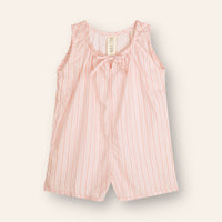 ILLOURA THE LABEL SADIE OVERALLS: PINK STRIPE