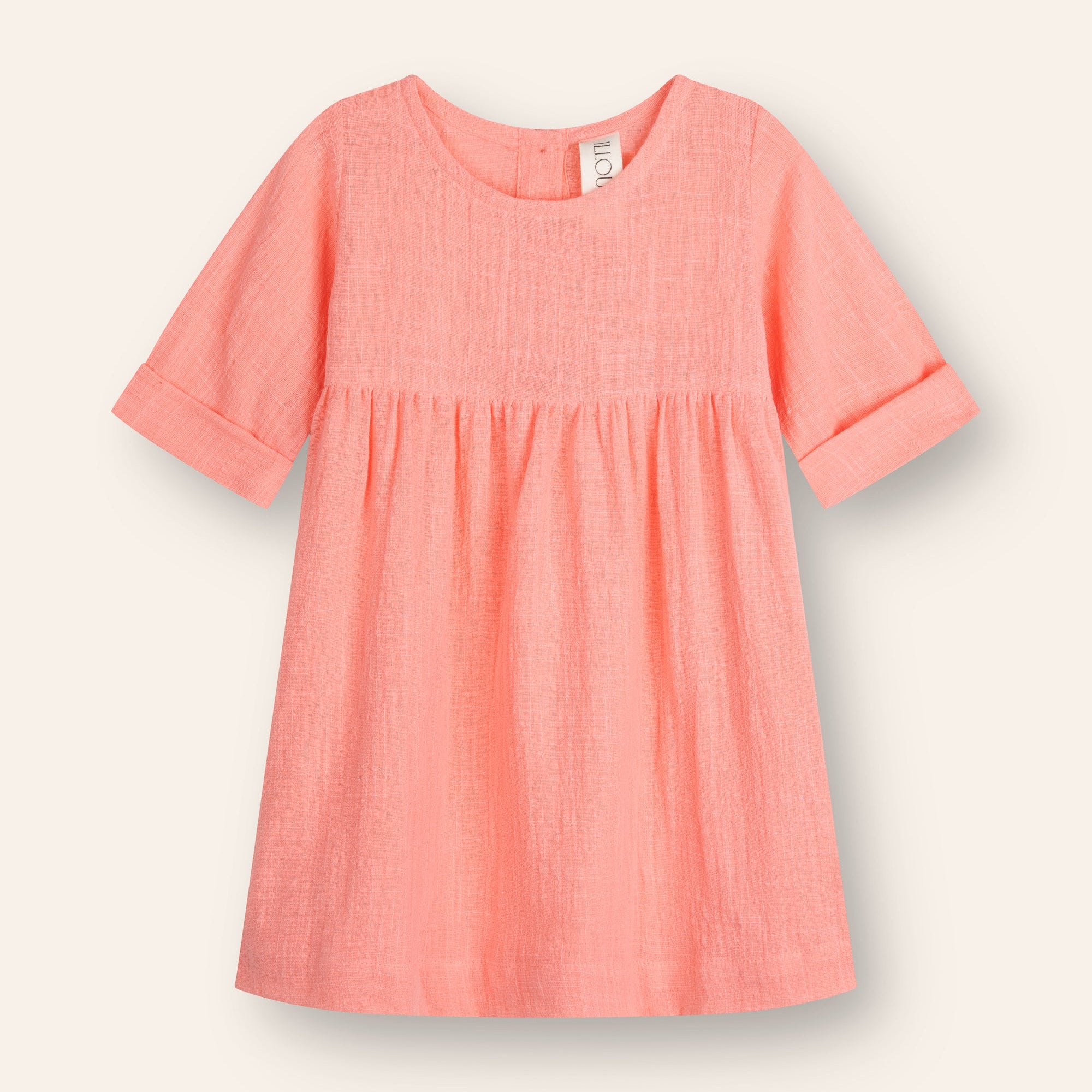 ILLOURA THE LABEL KOA DRESS: FLAMINGO