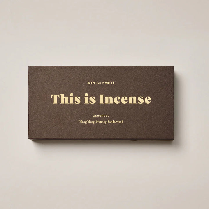 THIS IS INCENSE: GROUNDED