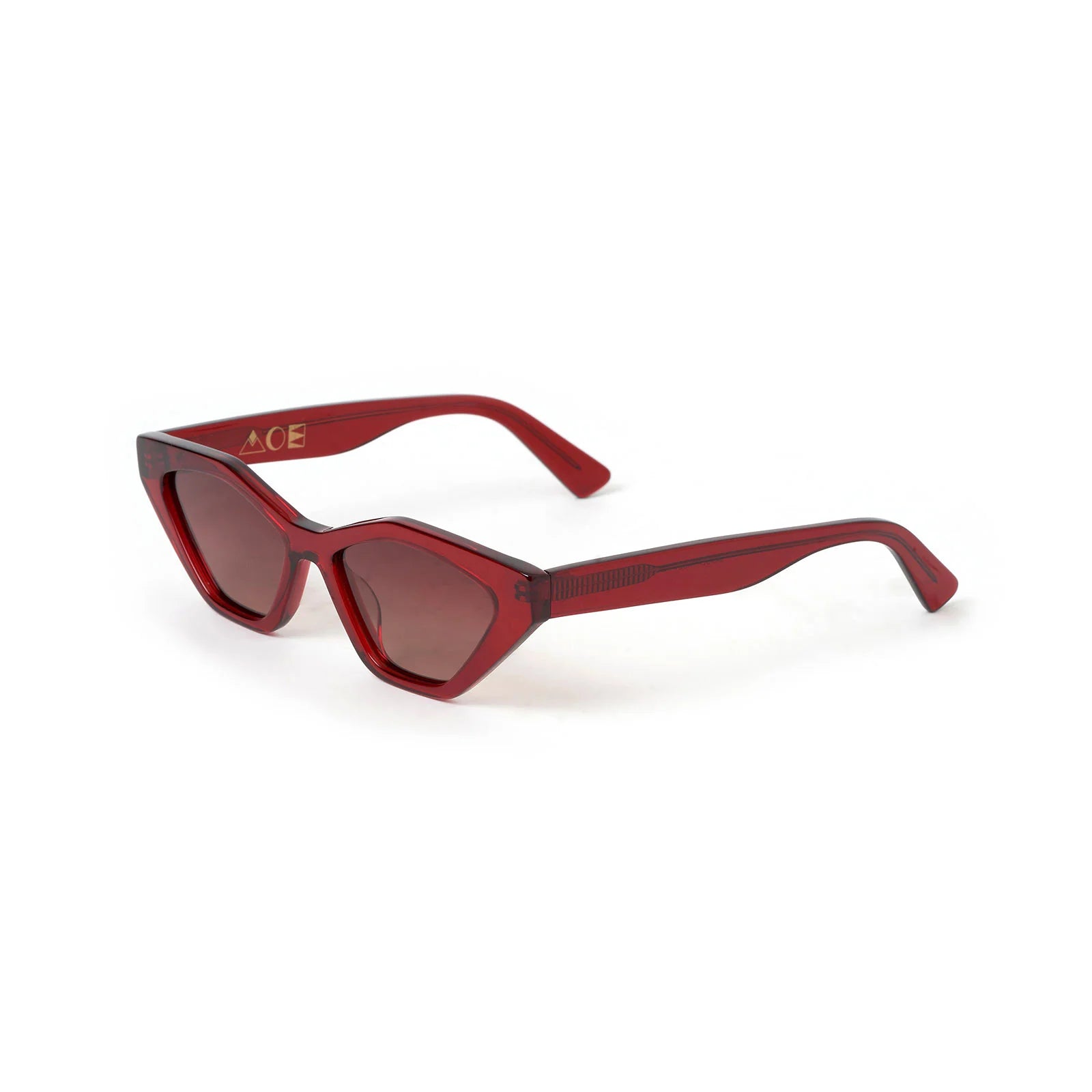 ARMS OF EVE JAGGER SUNGLASSES: CHERRY RED