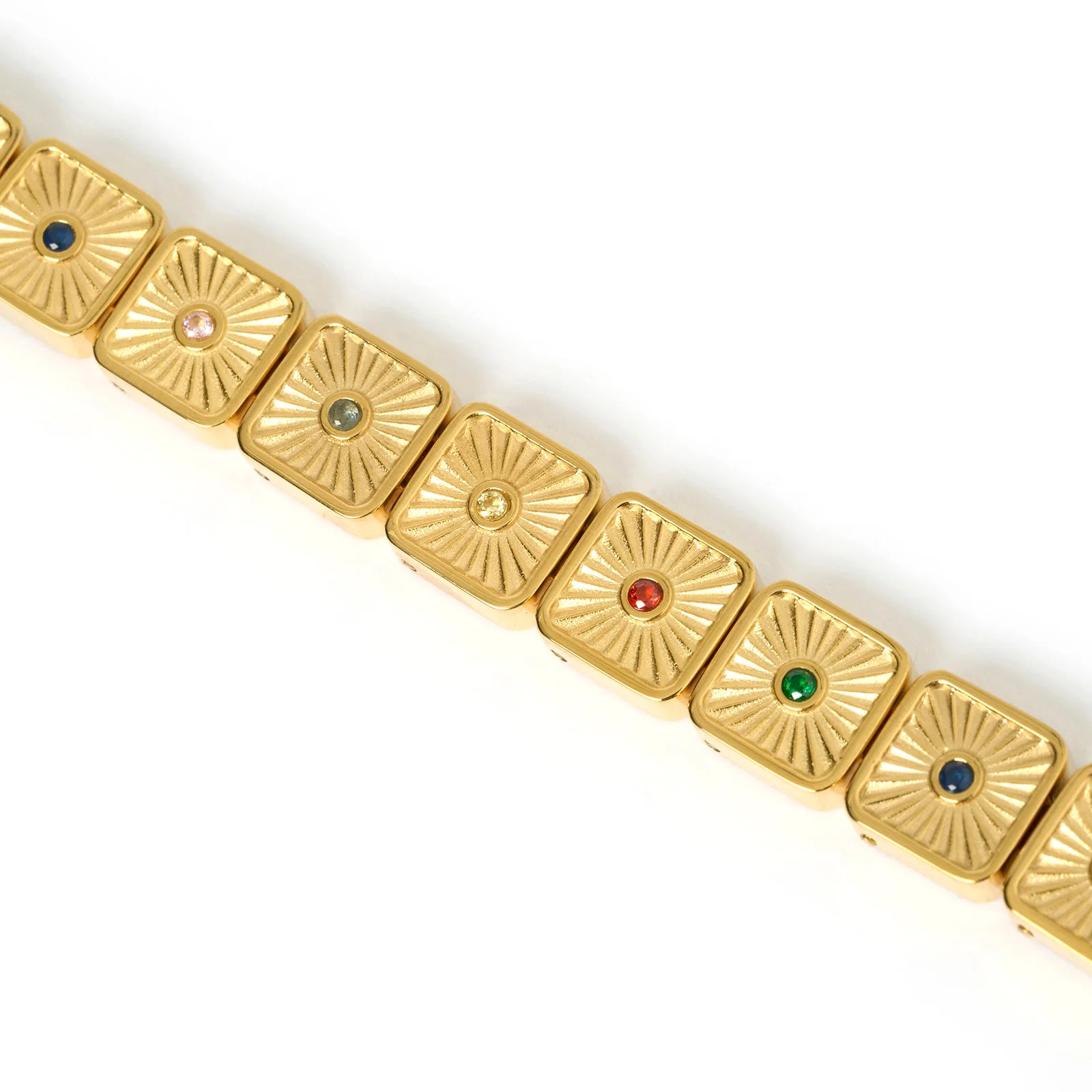 ARMS OF EVE JASPER GOLD BRACELET