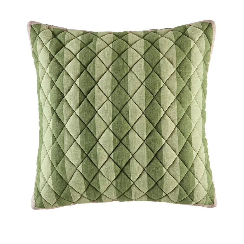 BEN DAVID BY KAS JESTER CUSHION: OLIVE