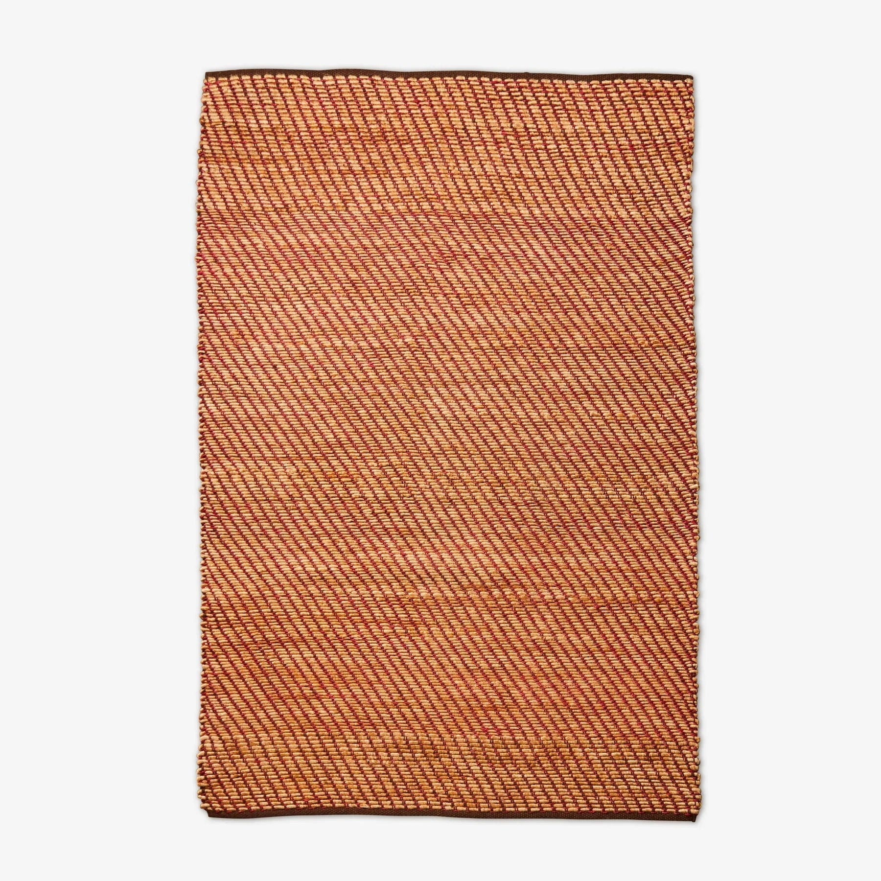 BONNIE AND NEIL FRIDA PINK JUTE RUG: MEDIUM